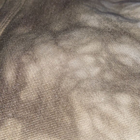 NEW green tie dye ruffle sweatshirt XXL - Picture 6 of 8